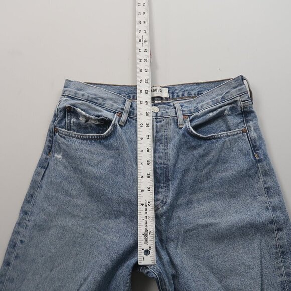 AGOLDE 90's Mid Rise Loose Fit Jeans in Streamline Size 27 - Picture 10 of 12